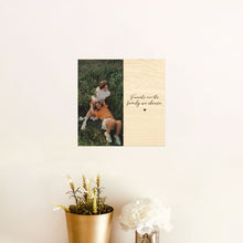 Cargar imagen en el visor de la galería, idea de regalo para amigas con foto impresa sobre madera
