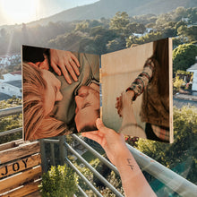 Cargar imagen en el visor de la galería, fotos impresas en madera, ideas para regalos de parejas

